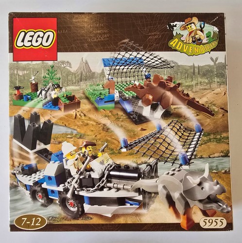 Lego 5955 caccia dinosauri - caccia,