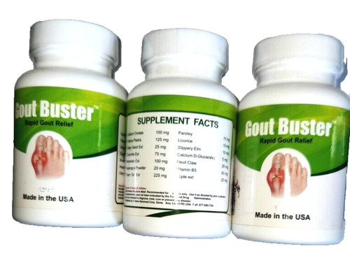 Gout buster faster - gout,