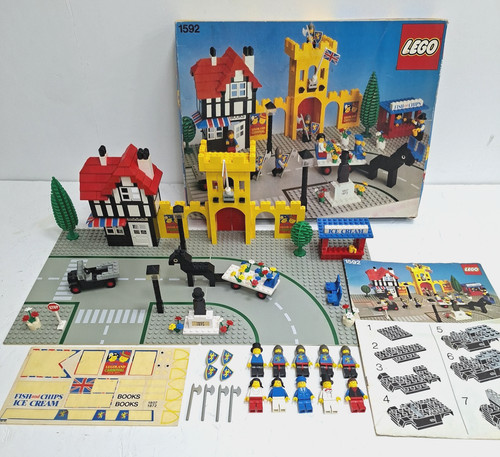 Lego 1592 piazza - lego, della