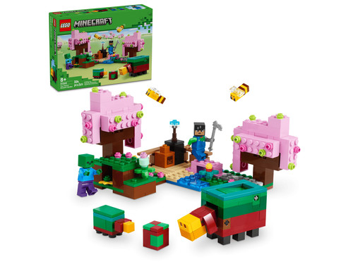 Lego minecraft giardino - lego,